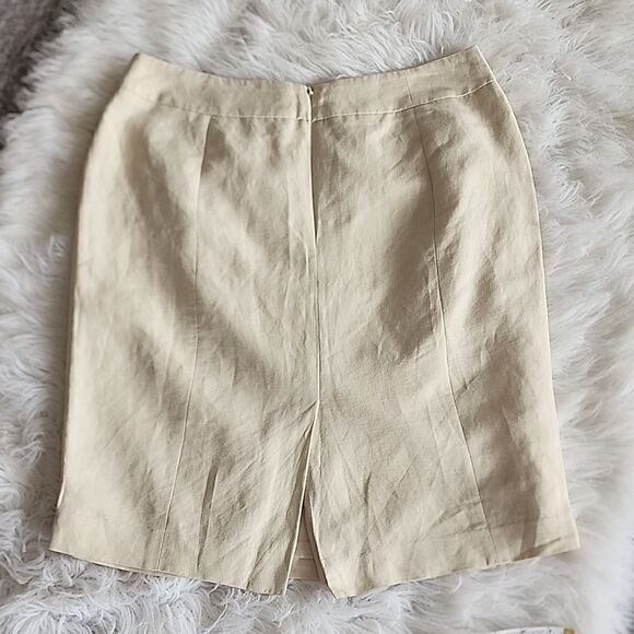 Calvin Klein- Linen Skirt - Picture 4 of 6